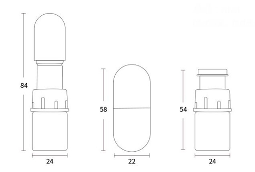 5ml freeze dried powder mother and child vials essence liquid mixing 2 in 1 vials 05